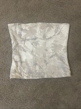 Holister Camo and pink reversible tube top